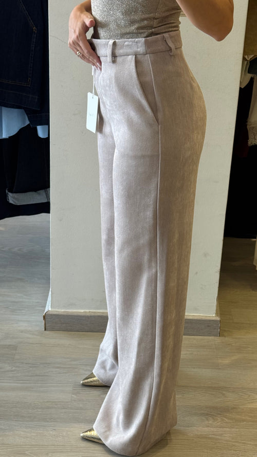 Pantalone in Velluto Spinato