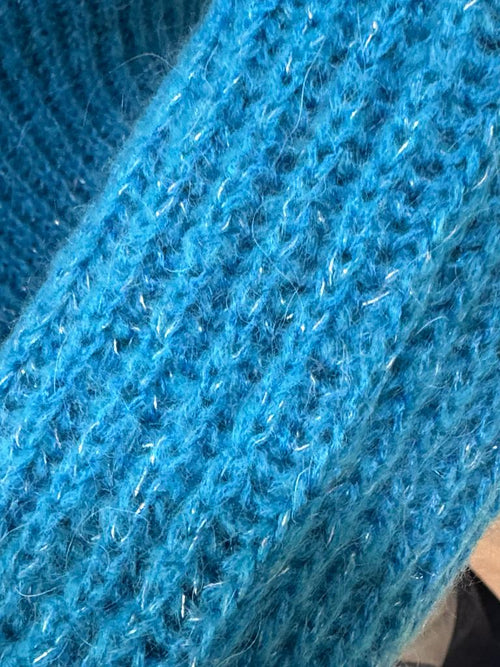 Pull in mohair e lana