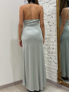 Abito in maglina lurex in viscosa