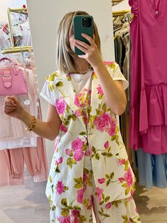 Gilet flowers