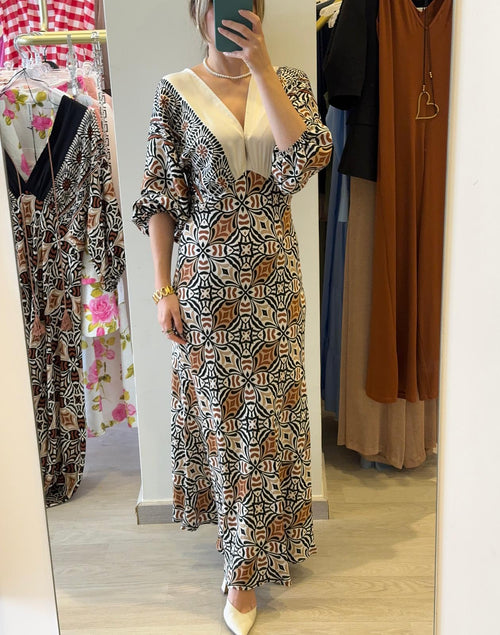 Abito lungo kimono