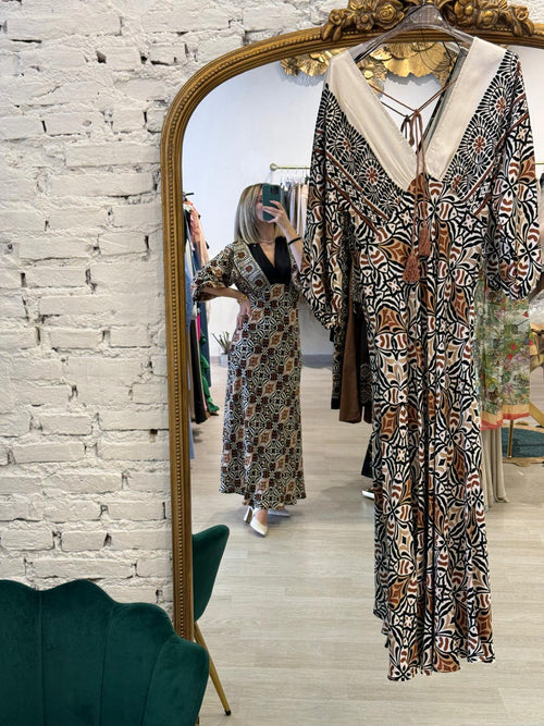 Abito lungo kimono