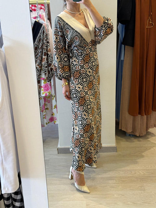 Abito lungo kimono