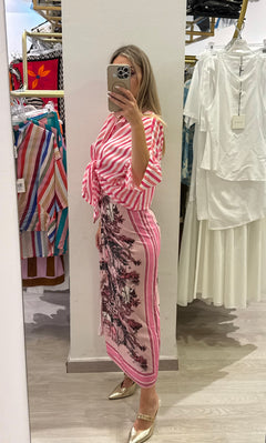 Camicia A Righe Rosa