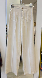 Pantalone Con Tasche Davanti Tensione In