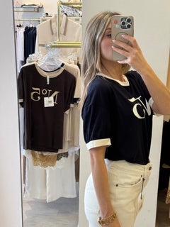 T-shirt "N5" A Contrasto TENSIONE IN
