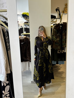 Vestito Lungo Hellen in Viscosa