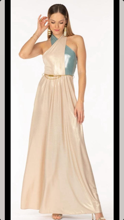 Abito elegante bicolore