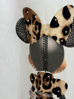 T-shirt Minnie con applicazione strass Tensione In