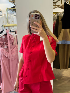 Giacca/Camicia Con Bottoni Trasversali 26B4719 Tensione In
