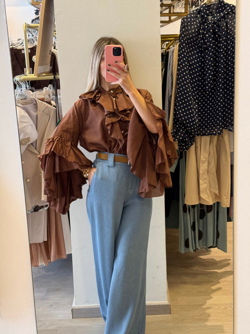 Camicia Volant