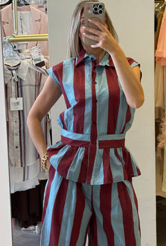 Camicia A Righe Larghe