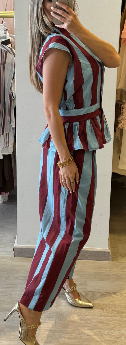 Camicia A Righe Larghe