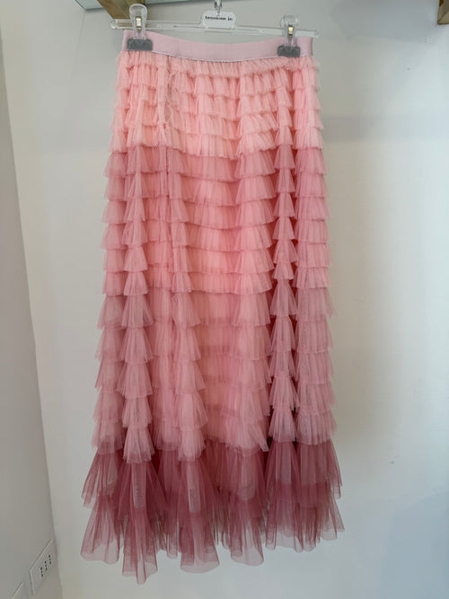 Gonna tulle degradè