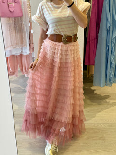 Gonna tulle degradè