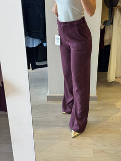 Pantalone in Velluto Spinato