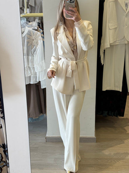 Tailleur Tessuto Fluido