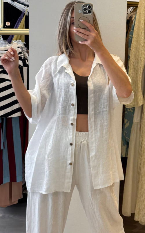 Camicia In Puro Lino