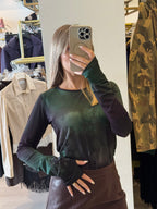 Maglia Fantasia Girocollo