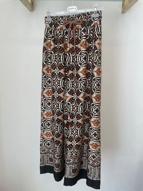 Pantalone fantasia etnica