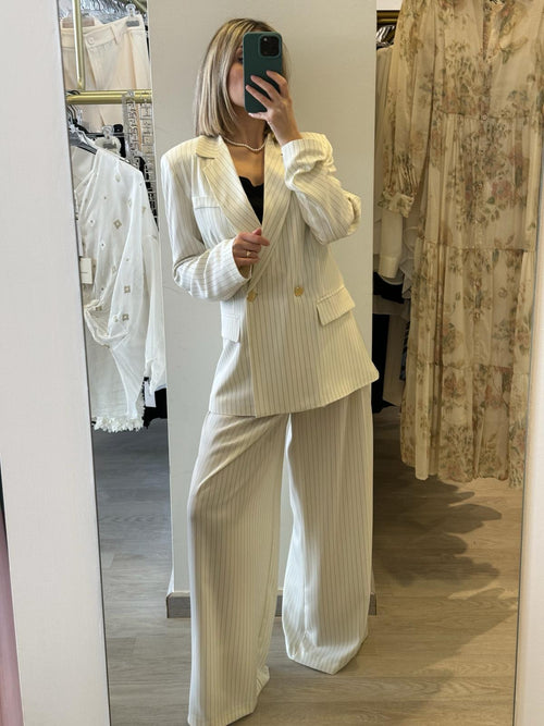 Pantalone gessato