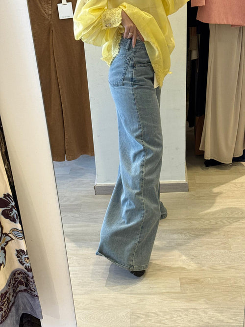 Denim Panta Wide Leg