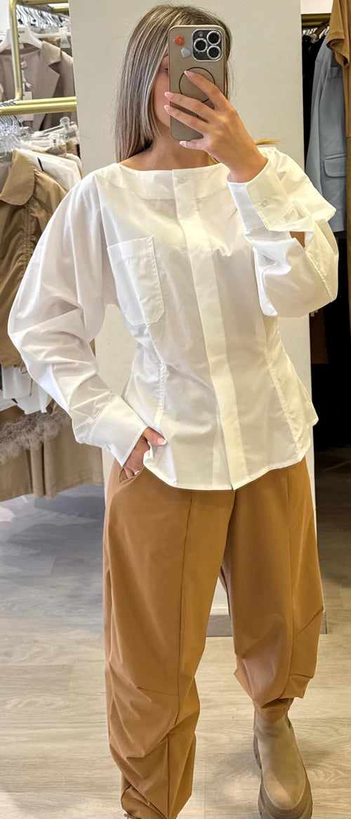 Camicia Scollo A Barca
