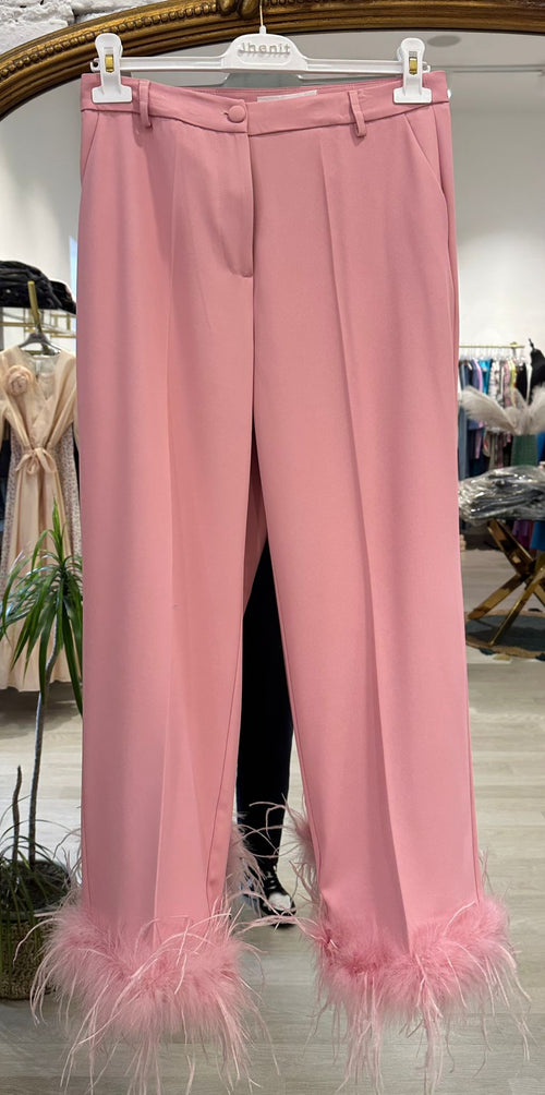 Pantalone Con Piume