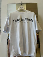 T-Shirt Con Stampa "DOLCE FAR NIENTE"