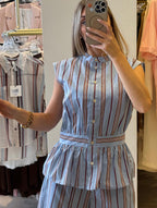 Camicia Smanicata In cotone