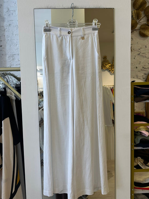 Pantalone Palazzo In Lino