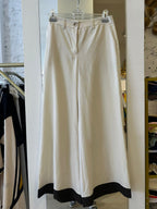 Pantalone Palazzo In Cotone