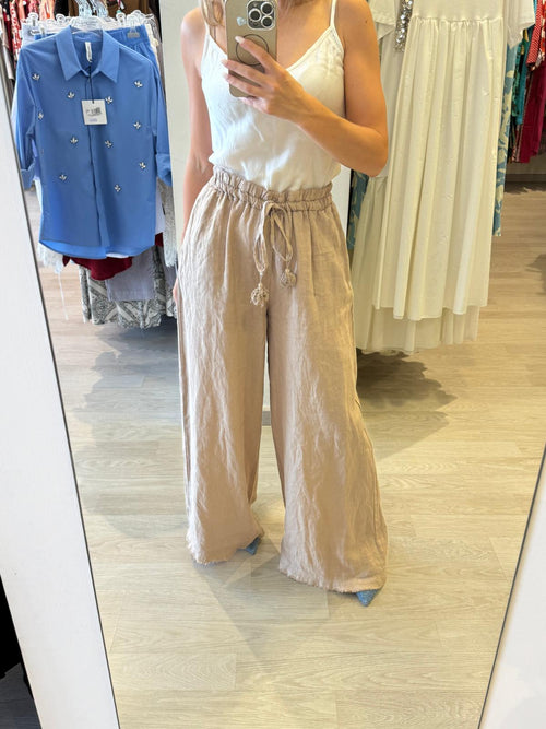 Pantalone Puro Lino