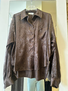 Camicia Saten Damascato MOTEL