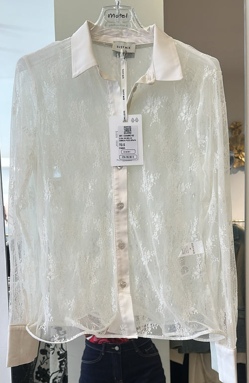 Camicia Con Pizzo Susy Mix