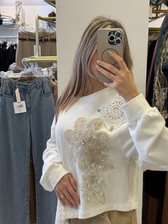 Felpa Macramè