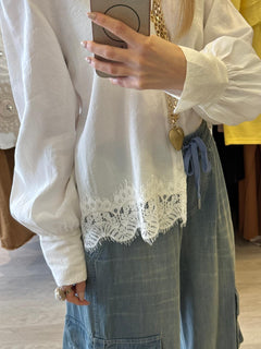 Camicia Con Pizzo
