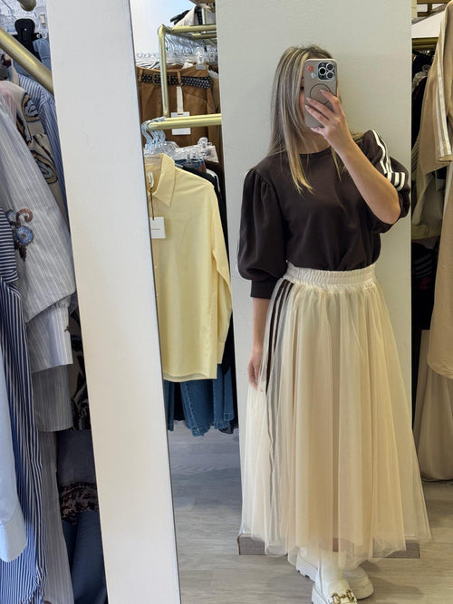 Gonna Con Bande In Tulle