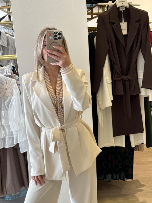 Tailleur Tessuto Fluido
