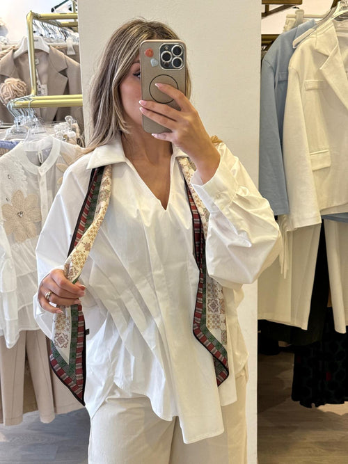 Camicia Con Foulard