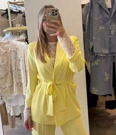 Tailleur Tessuto Fluido