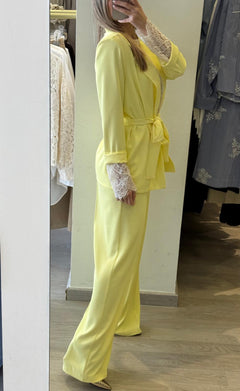 Tailleur Tessuto Fluido