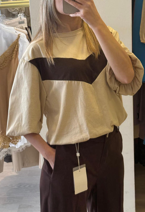 T-shirt Balloon Con Banda