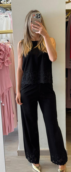 Pantalone In Filo Di Scozia