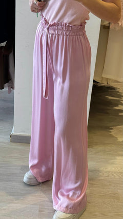 Pantalone In Saten Viscosa Motel