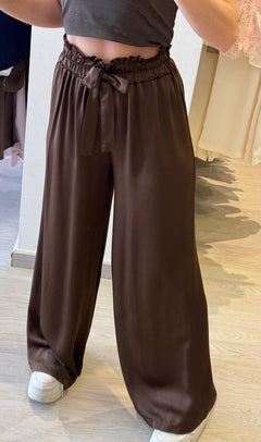 Pantalone In Saten Viscosa Motel