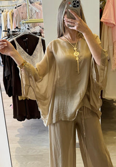 Blusa Luce In Seta