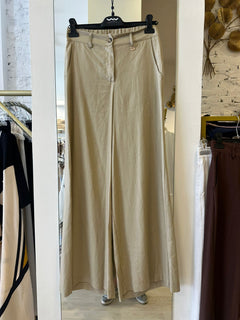 Pantalone Palazzo In Lino