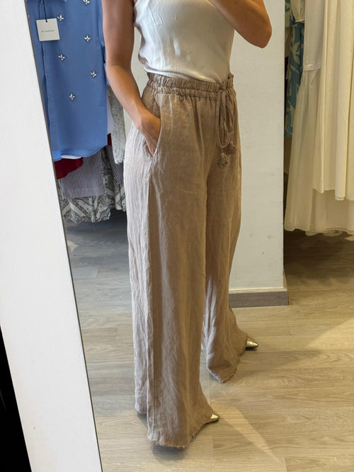 Pantalone Puro Lino