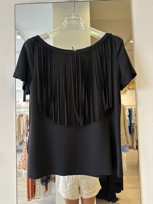T-Shirt Con Frange
